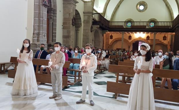 Niños de Primera Comunión del turno de tarde. 