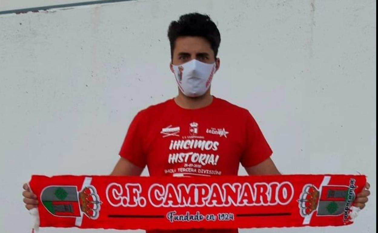 El veterano jugador Fidel Caballero seguirá en las filas del Campanario en la nueva categoría