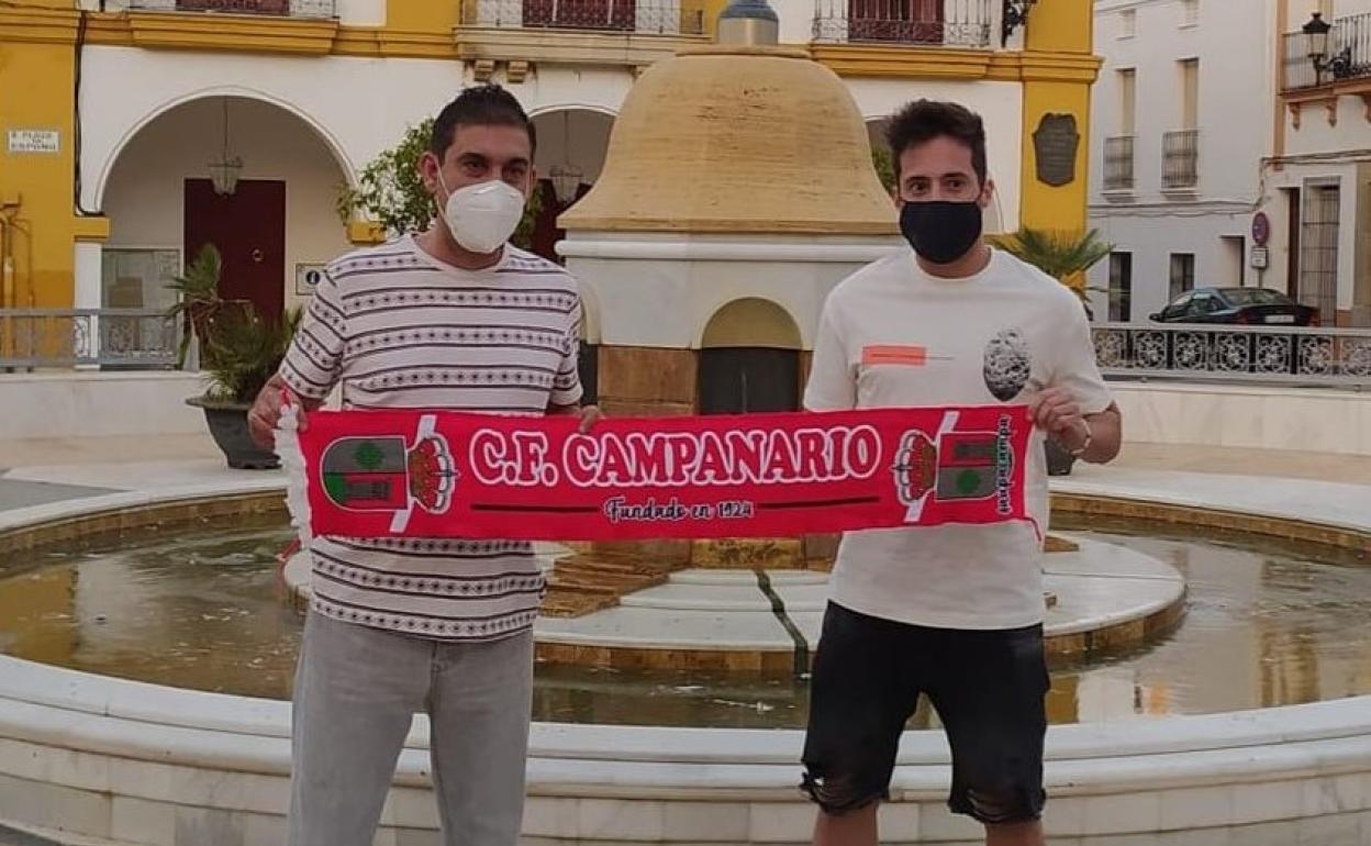 Presentación de José Alberto como nuevo fichaje del C.F. Campanario. 