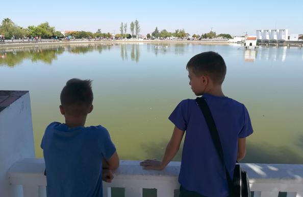 A los hijos de Isabel Mª les encanta Campanario y visitar La Laguna. 