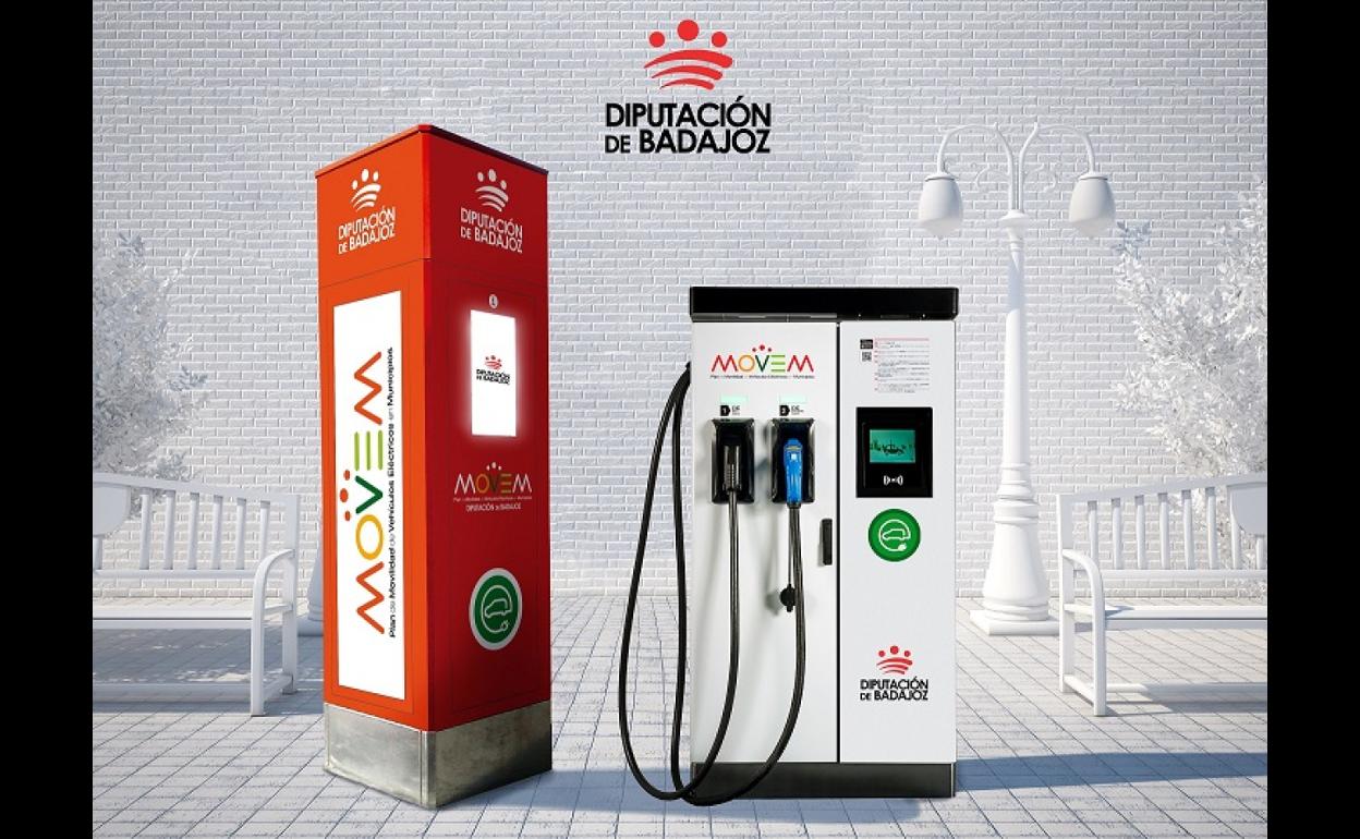 Campanario contará con un punto carga semi-rápida para coches eléctricos