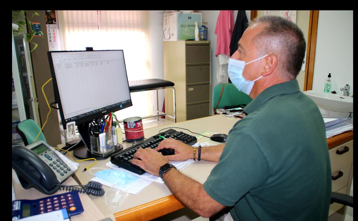Antonio Hernán, coordinador del Centro de Salud de Campanario. 