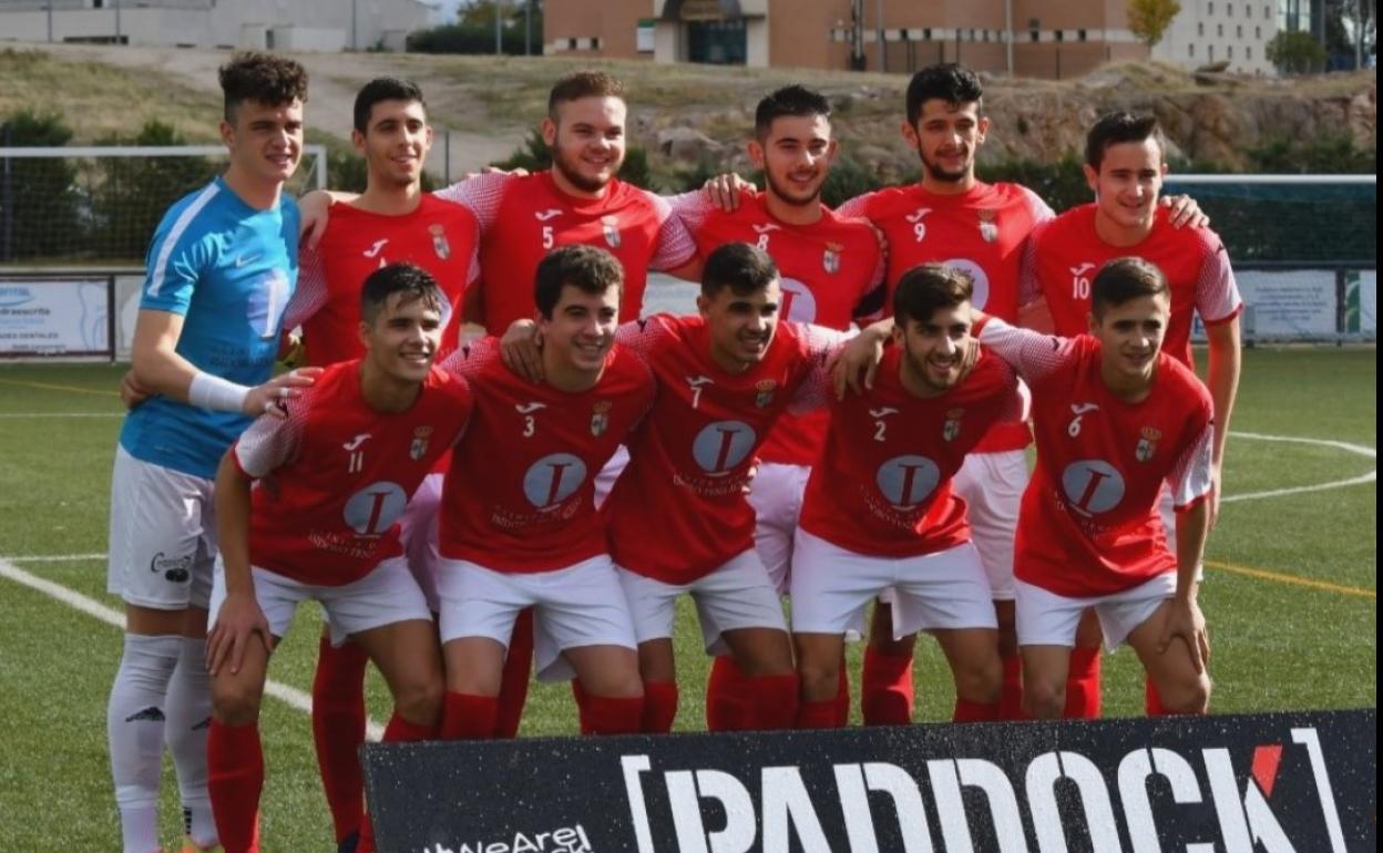 Once titular del C.F. Campanario que ha debutado en Primera Extremeña. 
