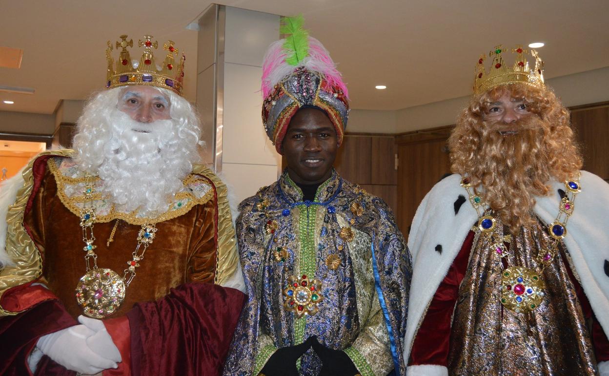 Los Reyes Magos, Melchor, Baltasar y Gaspar. 