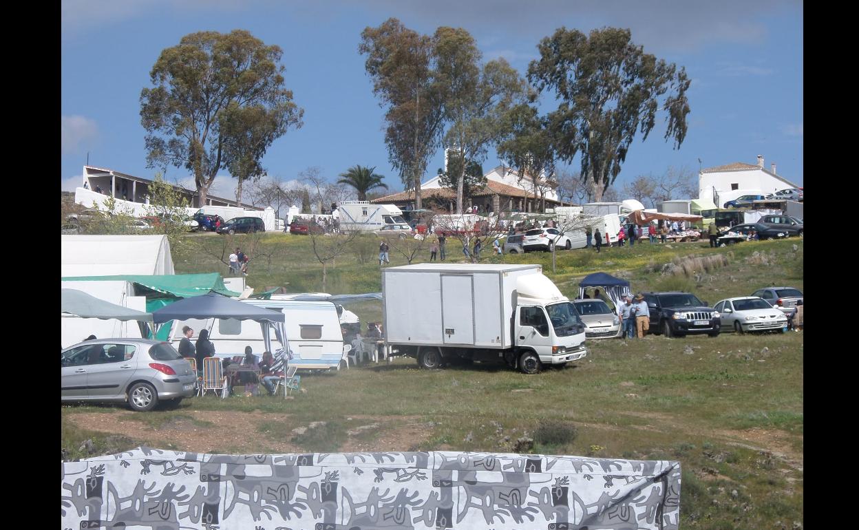 Una sevillana recoge el sentir de Campanario sin su tradicional romería
