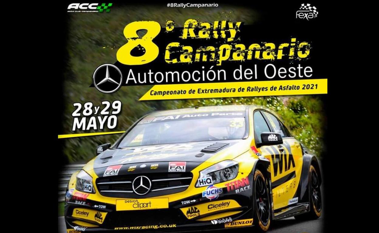 El 8º Rally Campanario regresa el 28 y 29 de mayo con novedades