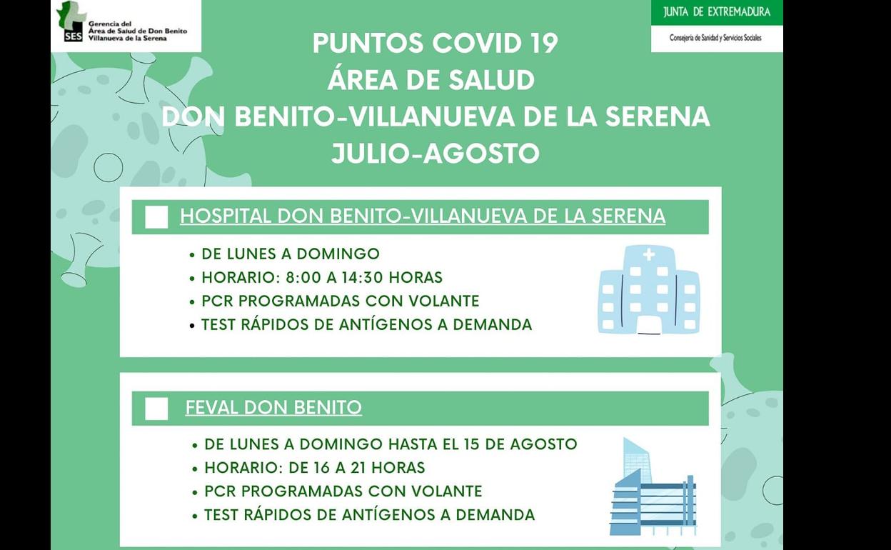Se suman nuevos puntos para hacer test rápidos de antígenos a demanda y PCR programadas