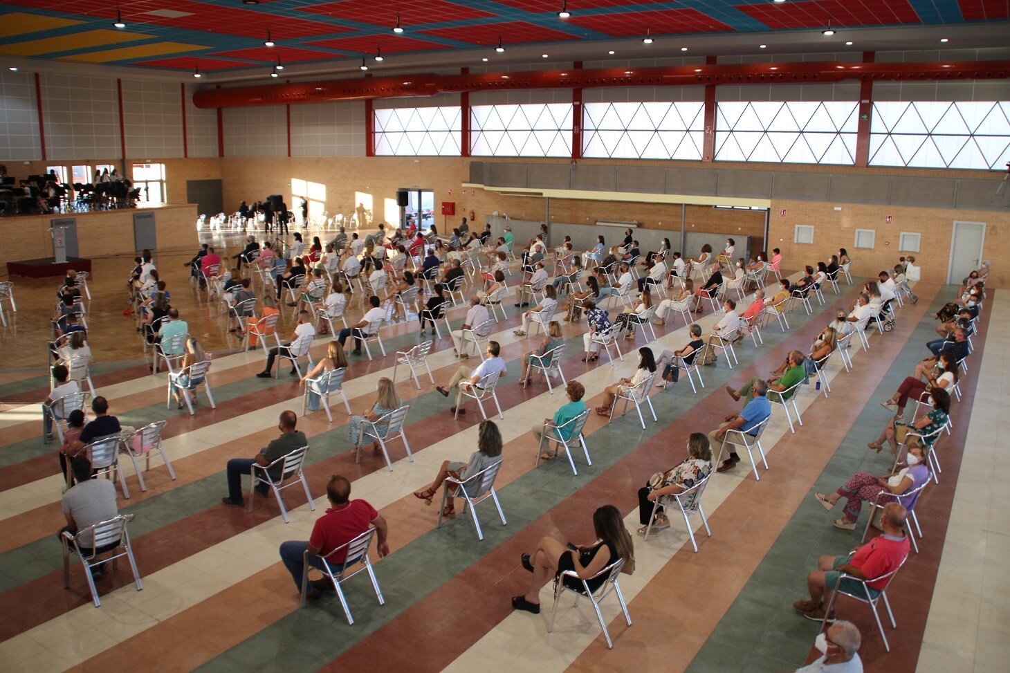 Inauguración del Auditorio Municipal de Campanario.