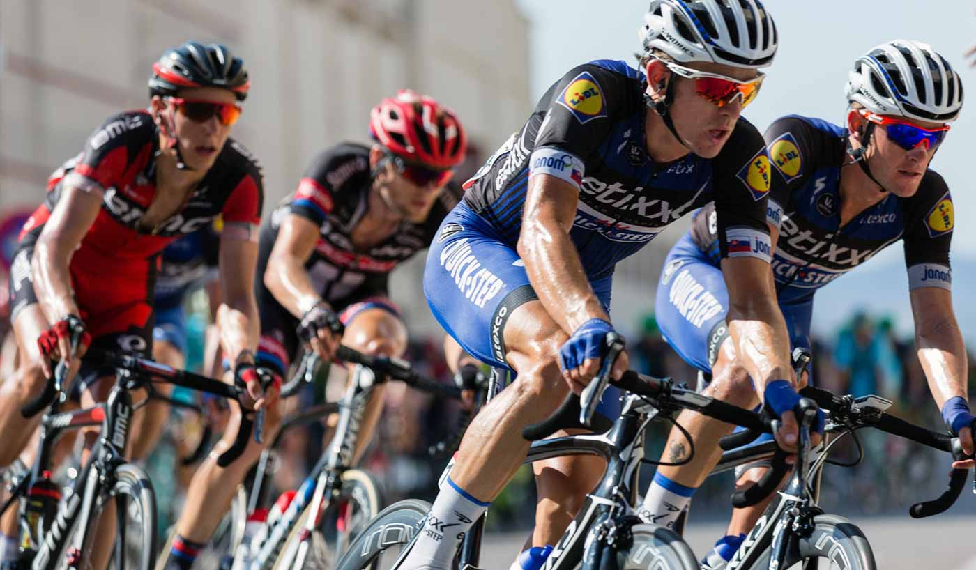 Corredores de la Vuelta Ciclista a España. 