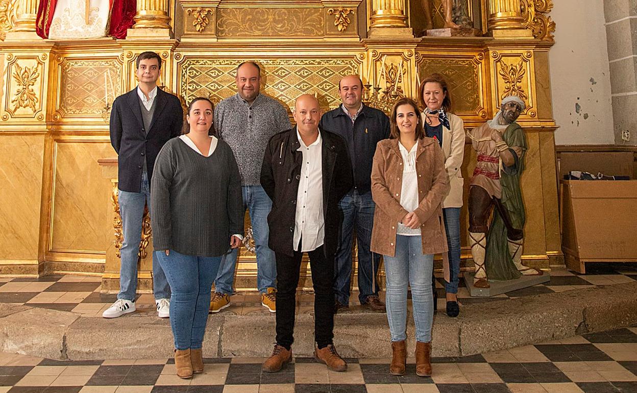 Nueva junta directiva de la Hermandad de Jesús Cautivo y Mª Stma. de la Amargura. 