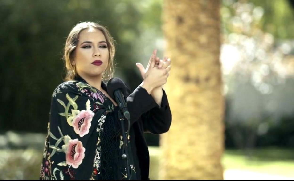 La cantaora María Terremoto. 