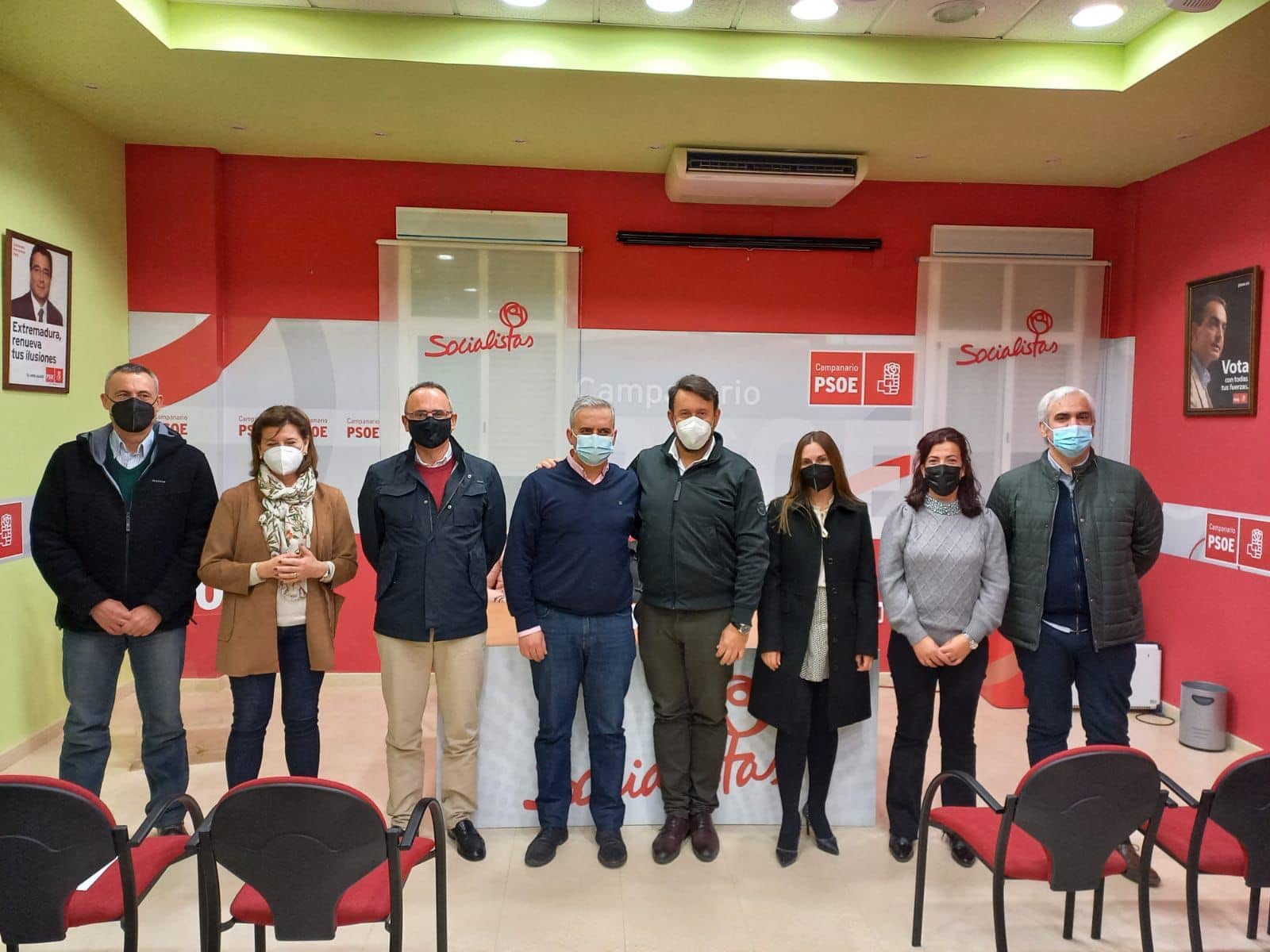Elías López es reelegido Secretario General de la Agrupación Local del PSOE de Campanario
