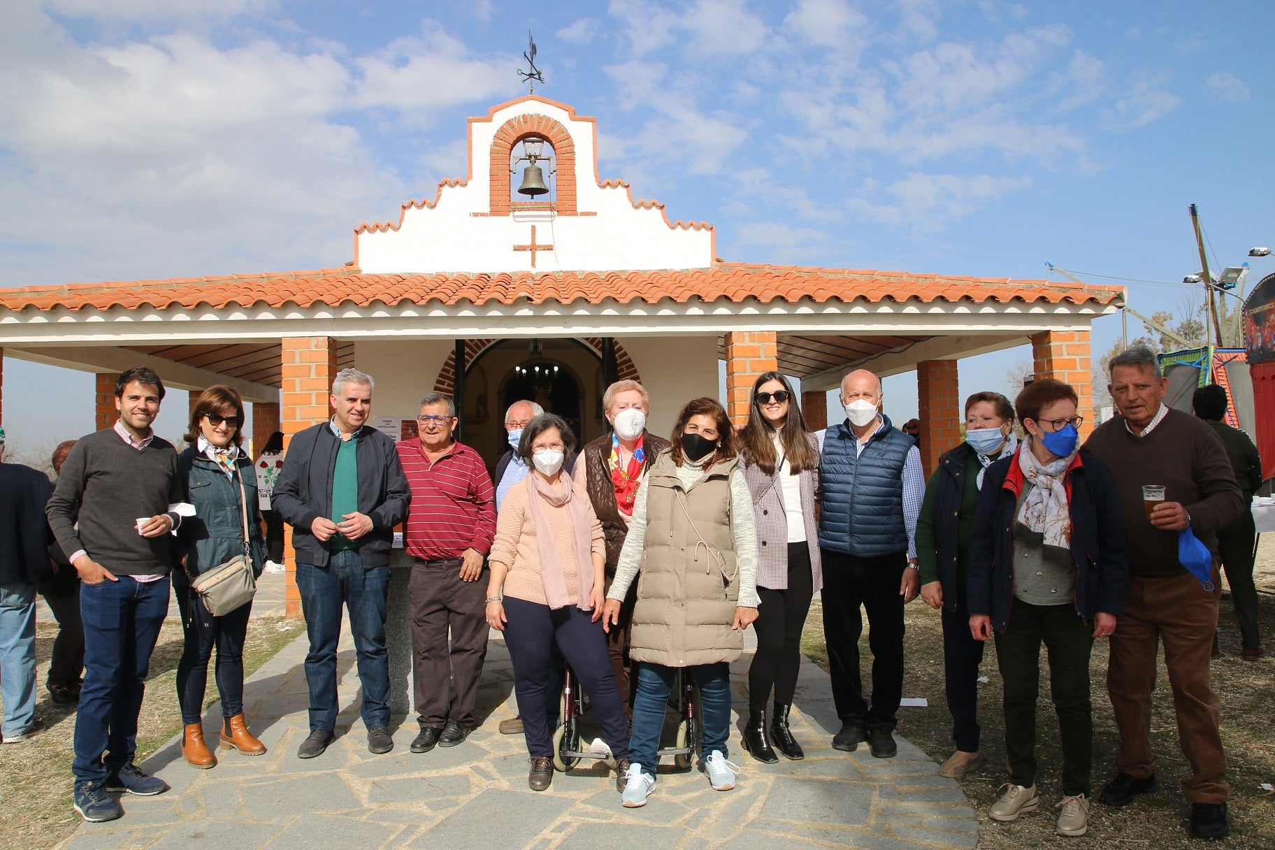 Mayores y pequeños disfrutaron de la Romería de San Valentín 2022. 