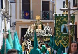 Procesión de María Santísima de la Victoria, protagonista del Cartel de Semana Santa 2023
