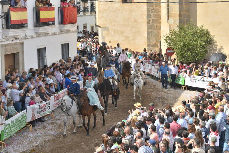 Desfile de caballos Romería de Piedraescrita 2023