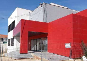 Nuevo centro cultural de Campanario, en construcción