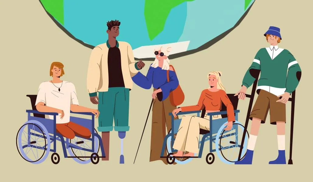 La localidad se sumó al Día Internacional de las Personas con Discapacidad