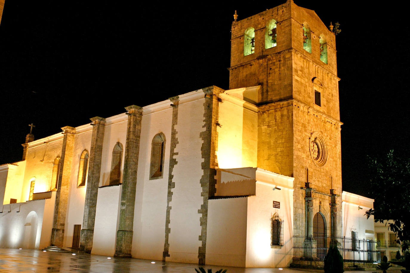 Iglesia de Santa María del Castillo en Olivenza.