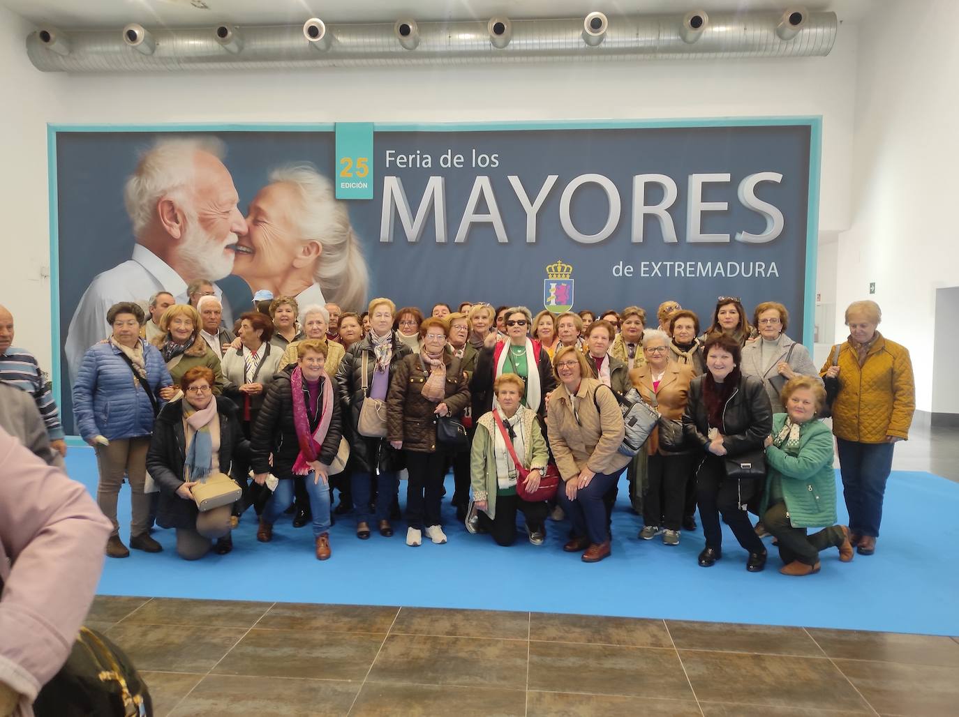 Los mayores campanarienses disfrutaron de la Feria de los Mayores en Badajoz