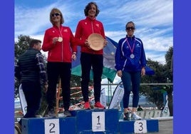 Nani Trenado, subcampeona de Extremadura Máster por Equipos en Campo a Través