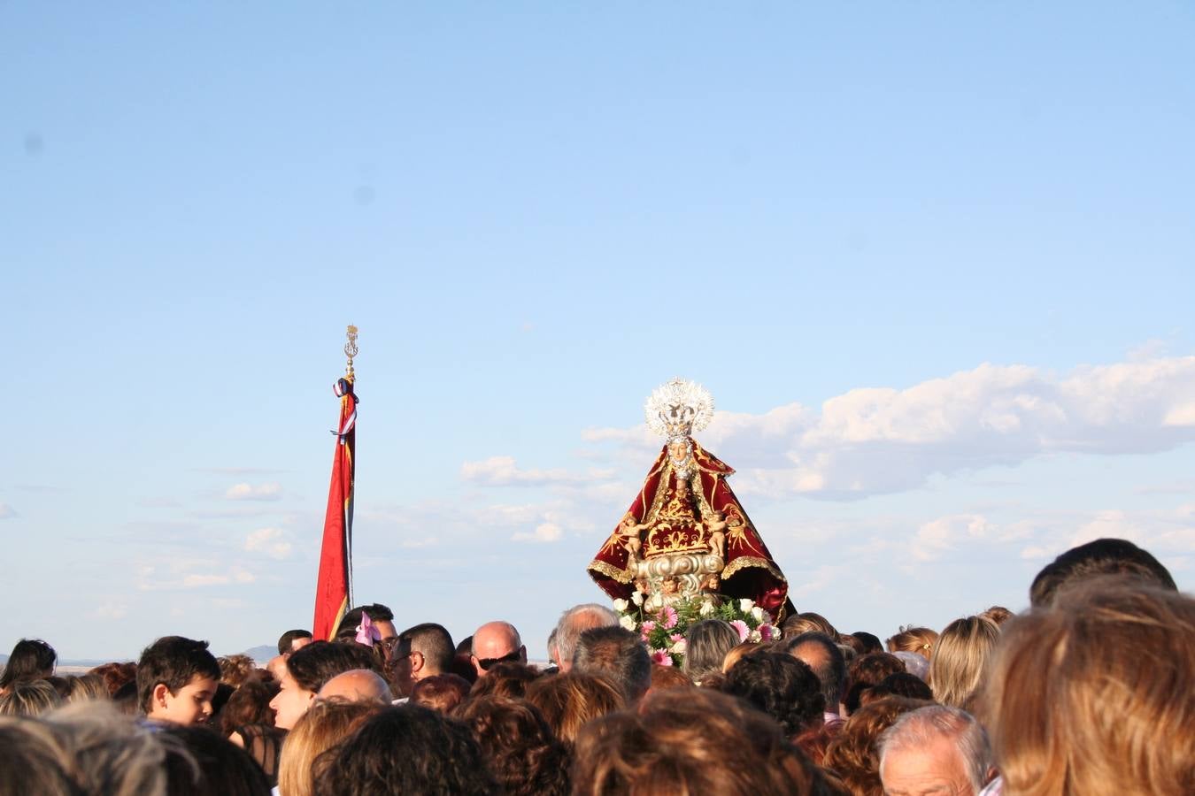 Todo listo para la despedida de la Virgen de Piedraescrita este domingo