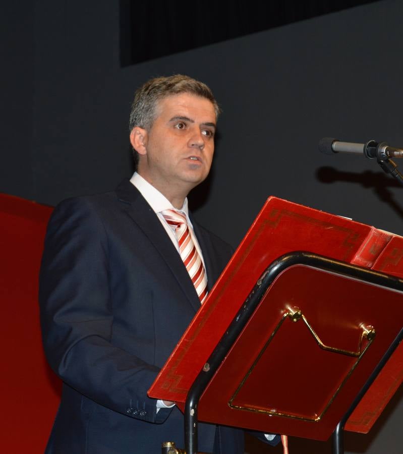 Elías López, Alcalde de Campanario, en una intervención. 