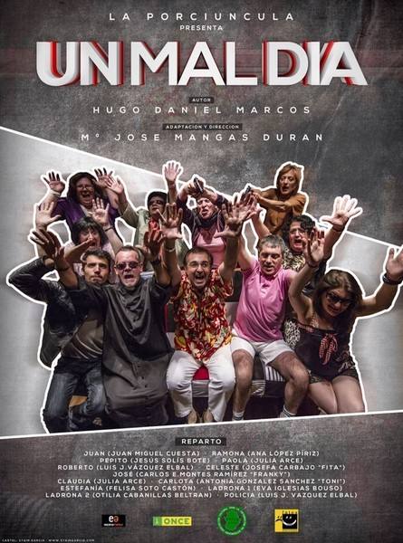 Representación teatral de 'Un mal día', hoy en el Olimpia