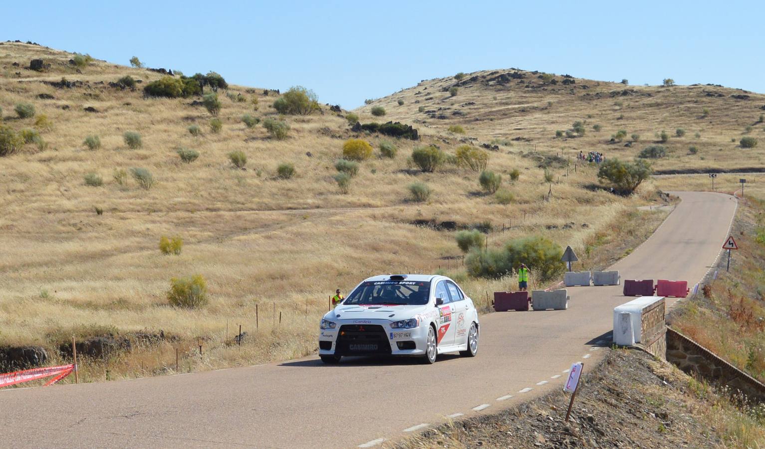 Antonio Luis Casimiro repite triunfo en el rally interprovincial de Campanario