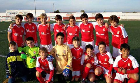 Equipo alevín del Campanario. 