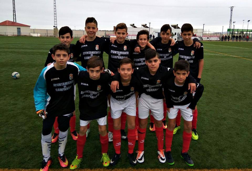 Victoria de los cadetes del 'Campa' y derrota de los infantiles en Miajadas