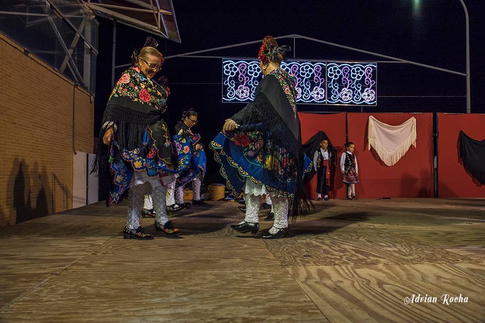 Actuación del grupo de folclore Los Barrancos, el año pasado. 