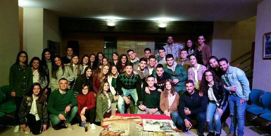 Cena de convivencia de la banda de música por Santa Cecilia