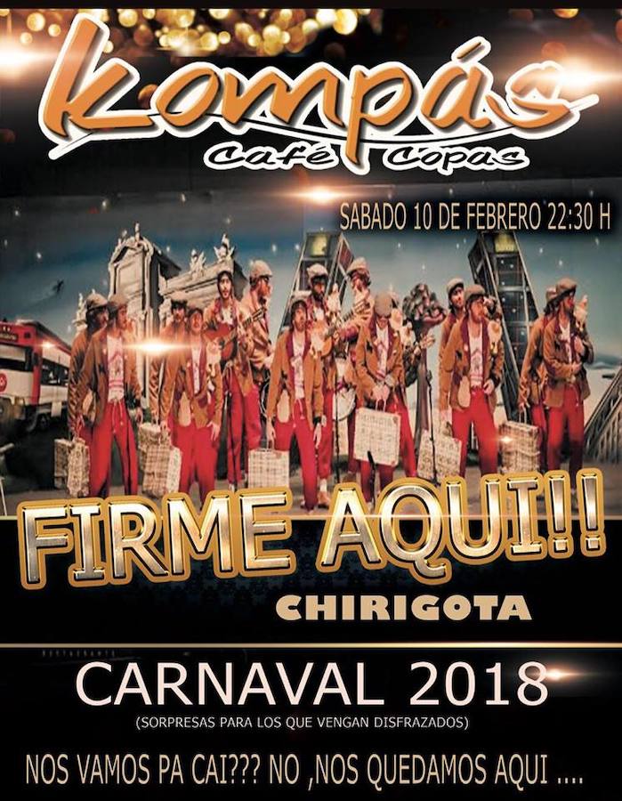 Una chirigota gaditana actúa esta noche en Kompás