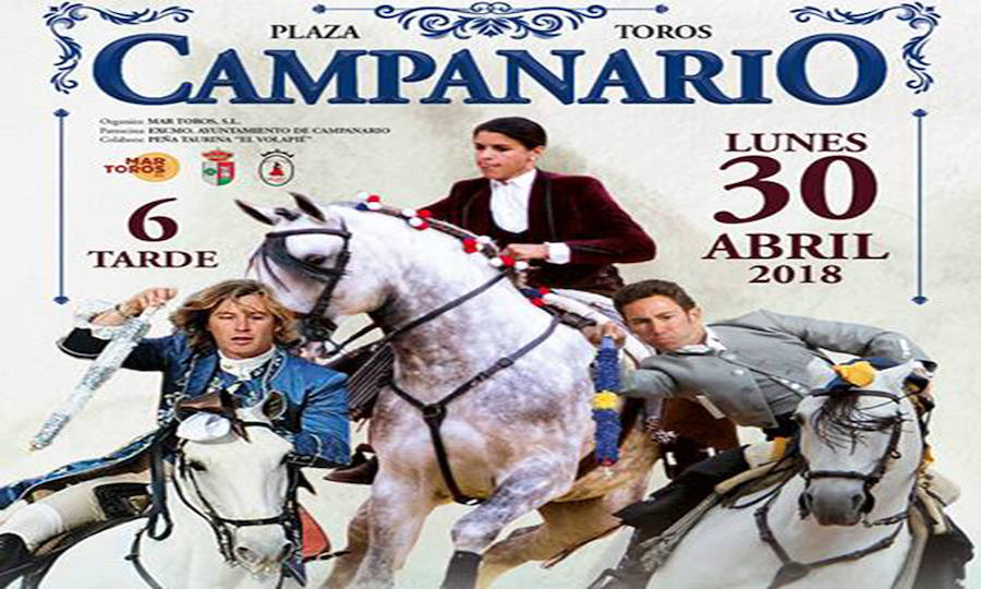 La corrida de rejoneo no faltará este año en la Feria de Abril