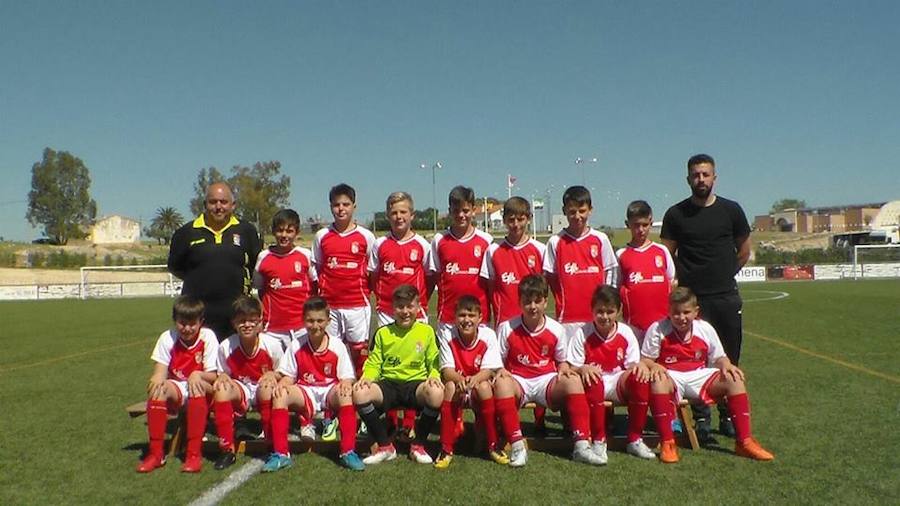 El alevín del 'Campa' se juega el ascenso esta tarde en Castuera