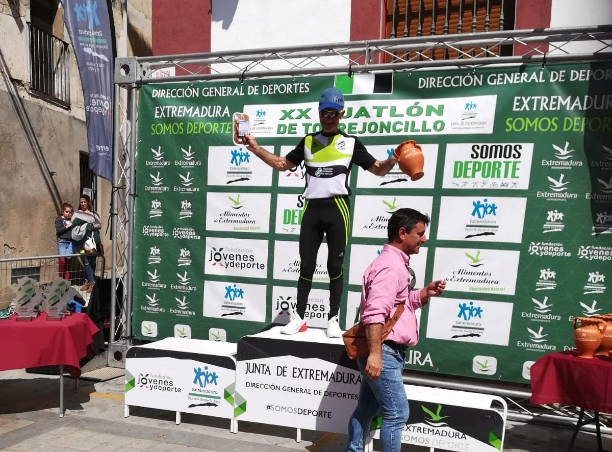 Juan Vicente se proclamó Campeón de Extremadura el pasado domingo en Torrejoncillo. 