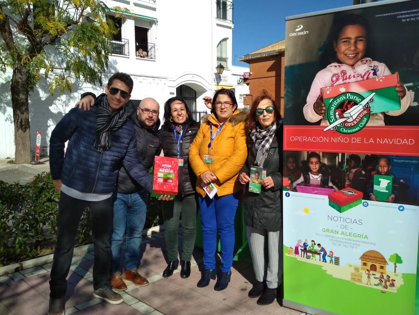Cajas de zapatos con regalos para los niños de Sáhara, Togo y Líbano