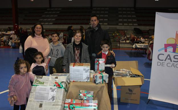 Algunos de los paticipantes en la iniciativa solidaria. 
