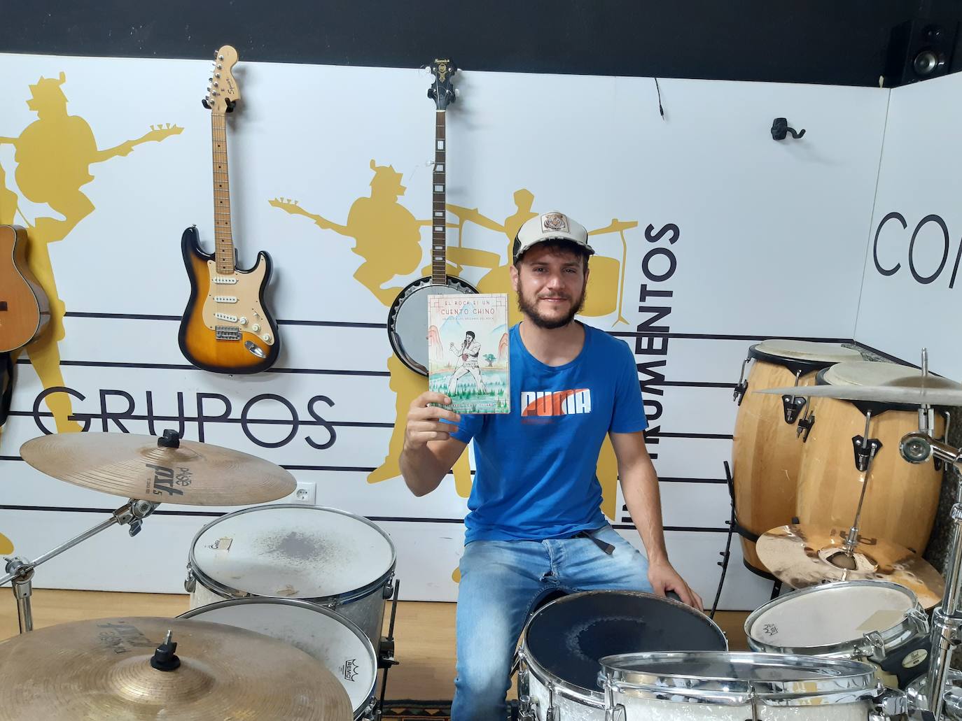 Freddy lleva desde los 13 años vinculado al rock, y se ha convertido en una pasión. 