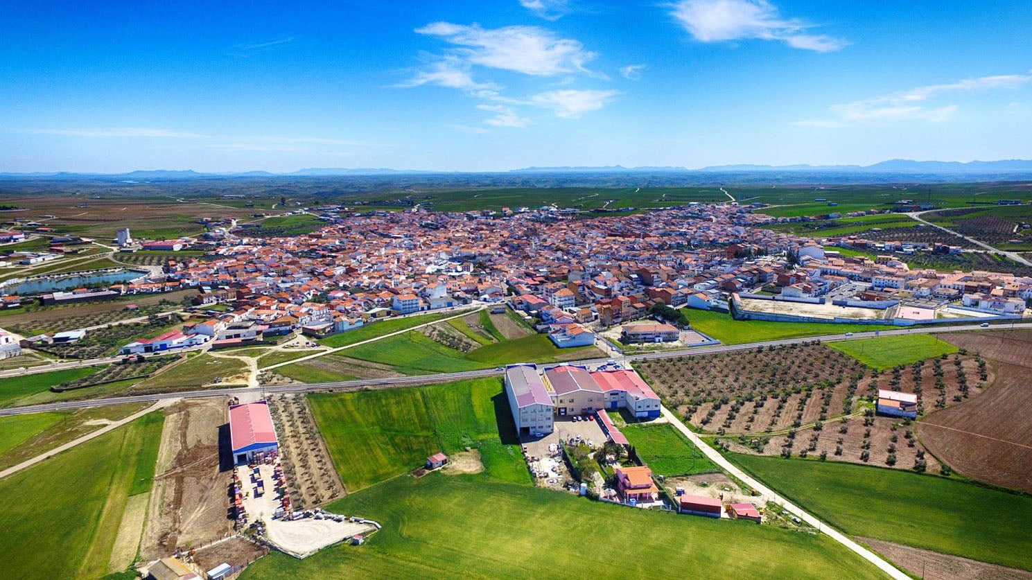 Campanario a vista de pájaro. 
