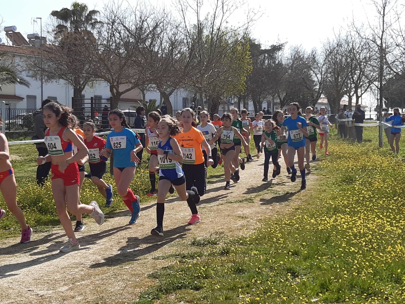 Un total de 485 atletas participan en el Cross Torta del Casar