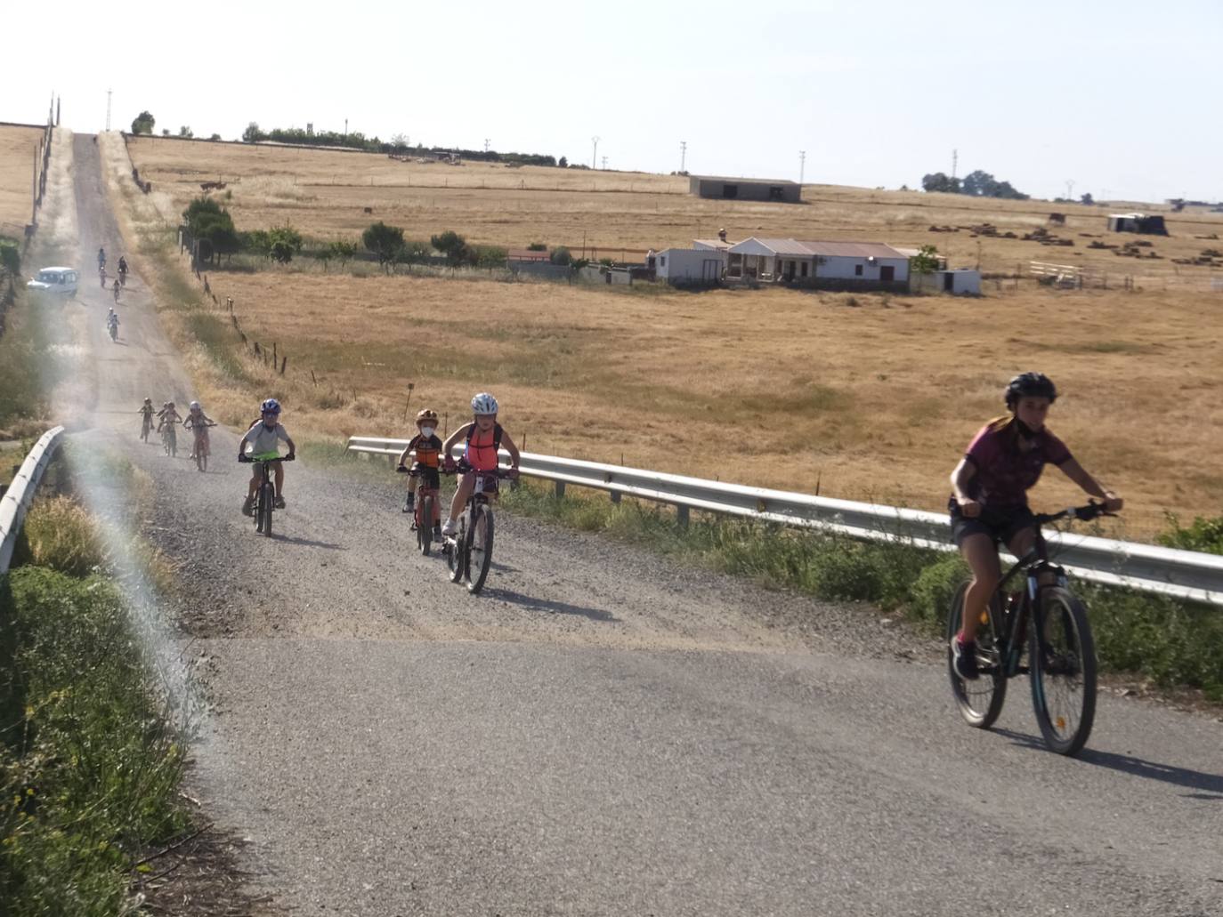 La 'Mini ruta ciclista', la primera actividad deportiva del verano