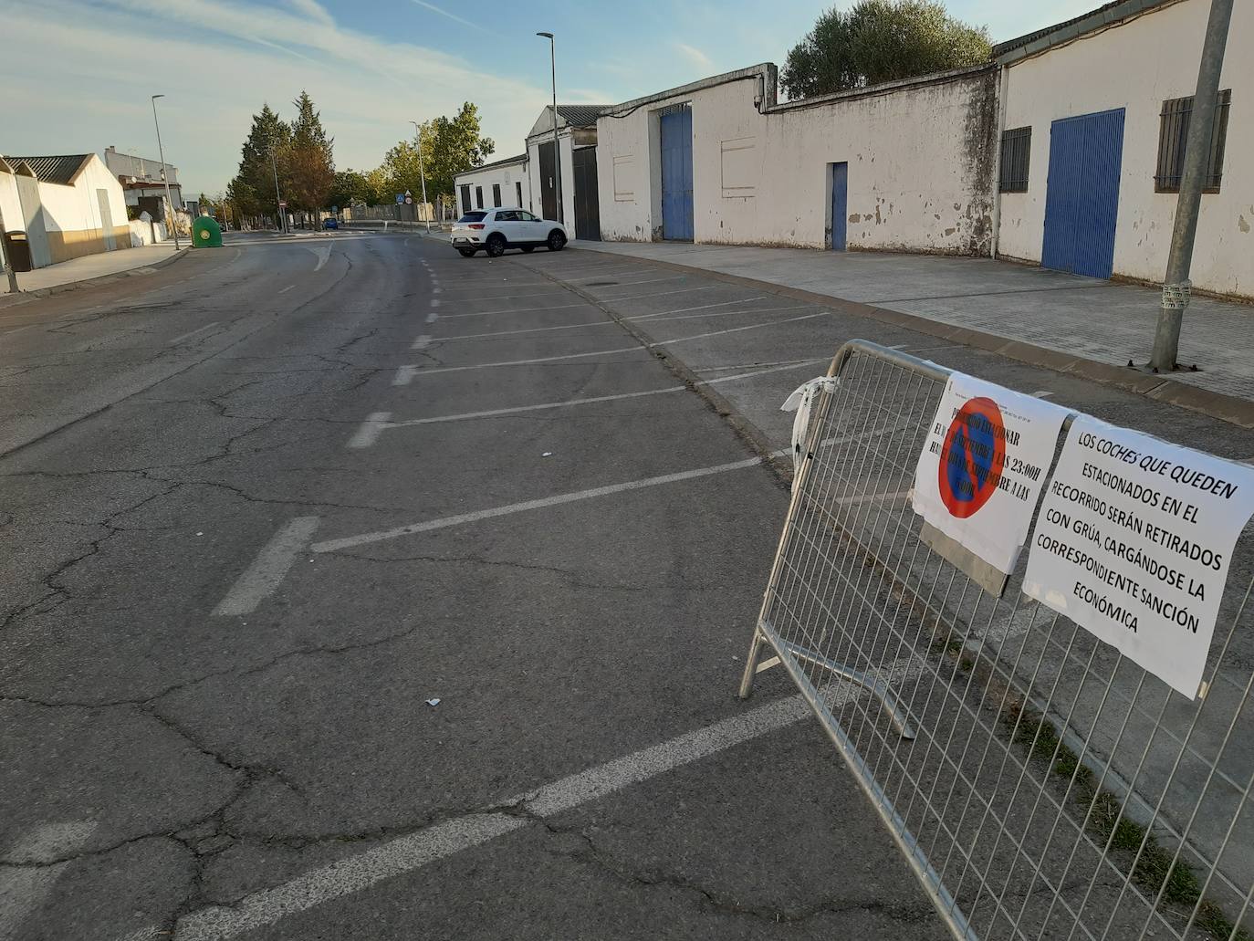 La carrera ciclista del Ramo obliga a restricciones de aparcamientos en varias calles desde esta noche