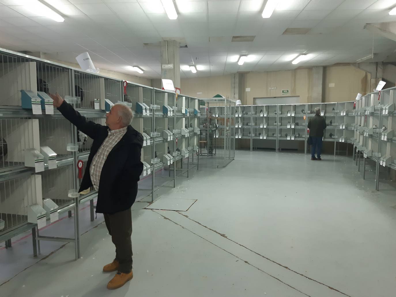 La exposición está ubicada en el centro de ocio y cultura. 