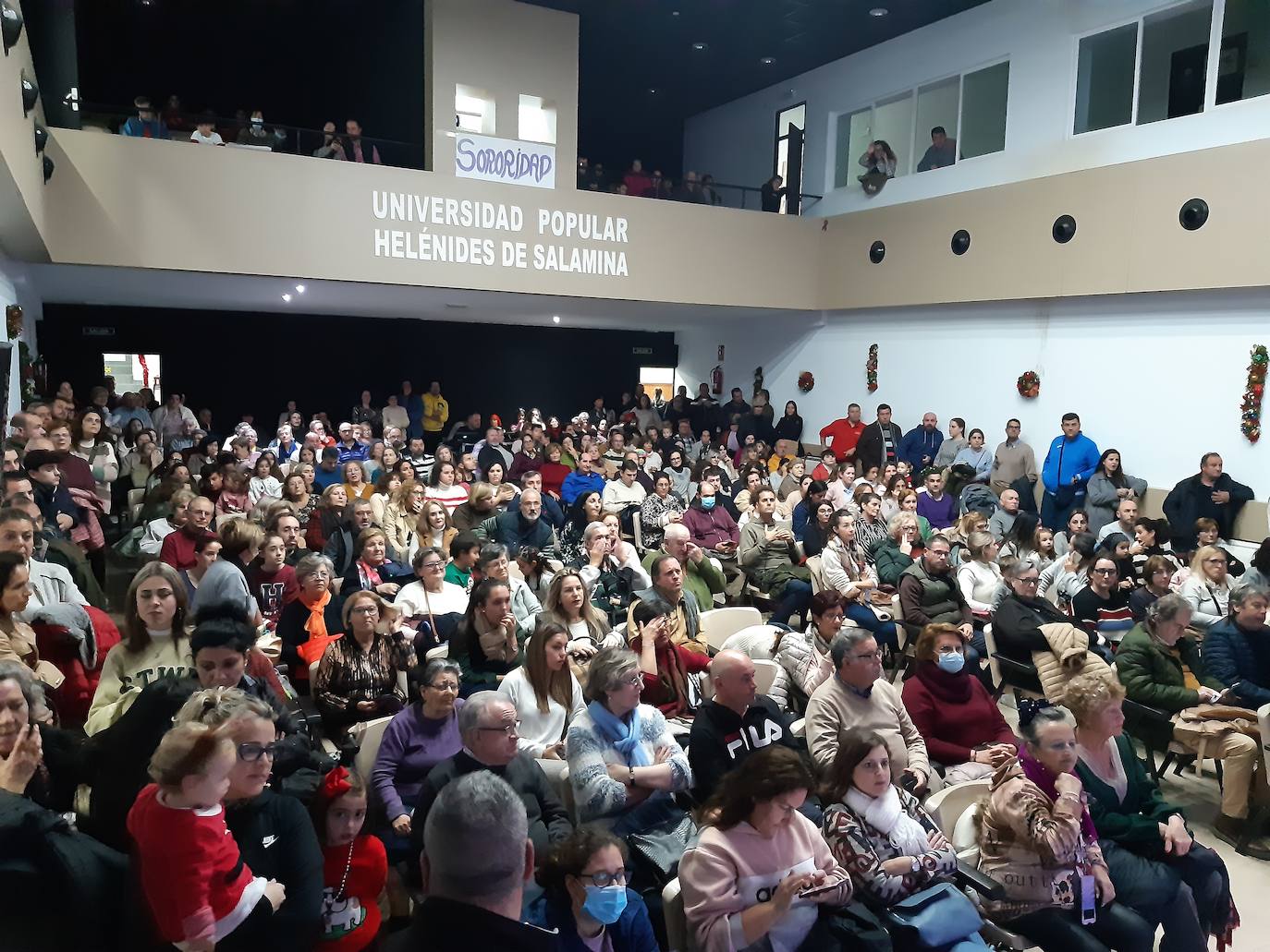 Fotos: Los casareños cantan a la Navidad