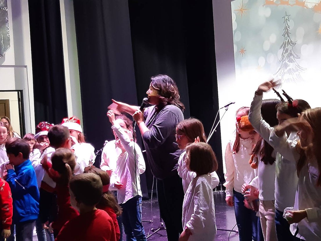 Fotos: Los casareños cantan a la Navidad