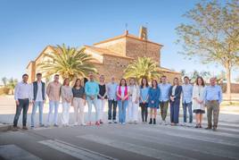 El equipo de personas que integrarán la candidatura del PP.