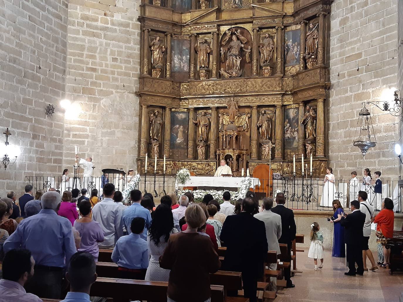 Comienzan las celebraciones de la Primera Comunión en la localidad