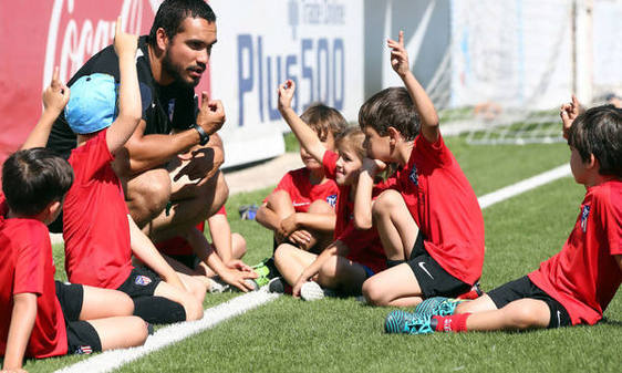 La Academia del Atlético de Madrid organizará su primer campus deportivo en la localidad