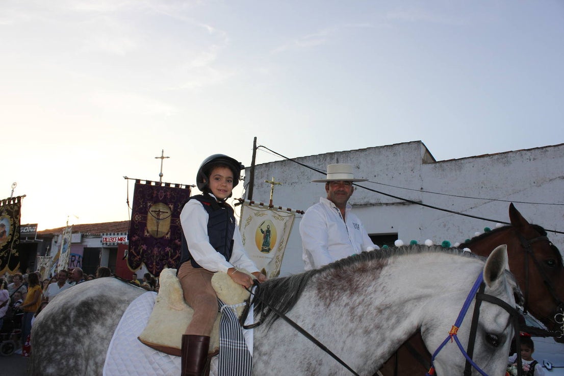 Así han vivido los casareños el recibimiento a la Virgen